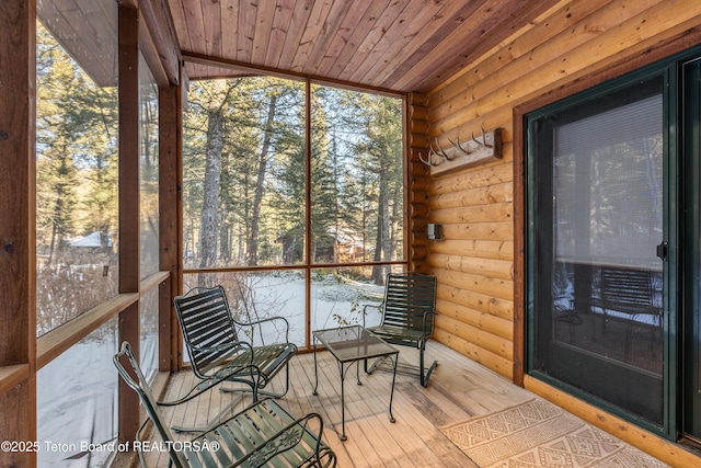25640 Buffalo Run, Moran, WY 83013 - view of sunroom / solarium