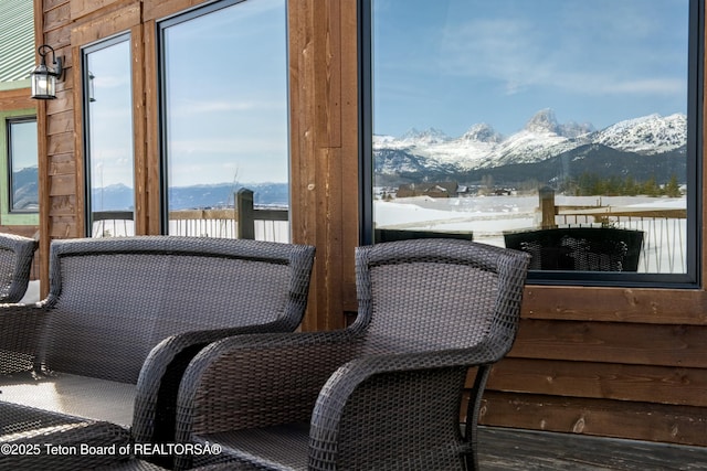 4535 Roxanne St, Tetonia, ID 83452 - sunroom / solarium with a mountain view