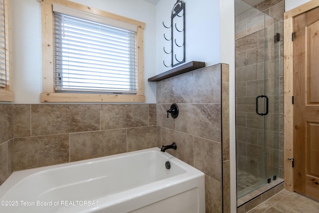 4535 Roxanne St, Tetonia, ID 83452 - bathroom featuring a shower stall and a garden tub