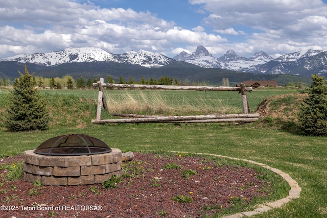 4535 Roxanne St, Tetonia, ID 83452 - view of mountain backdrop with rural landscape