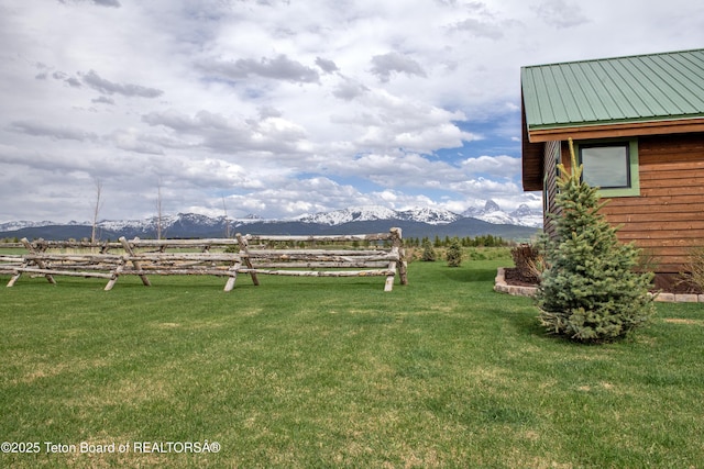 4535 Roxanne St, Tetonia, ID 83452 - view of green lawn featuring a mountain view and a rural view