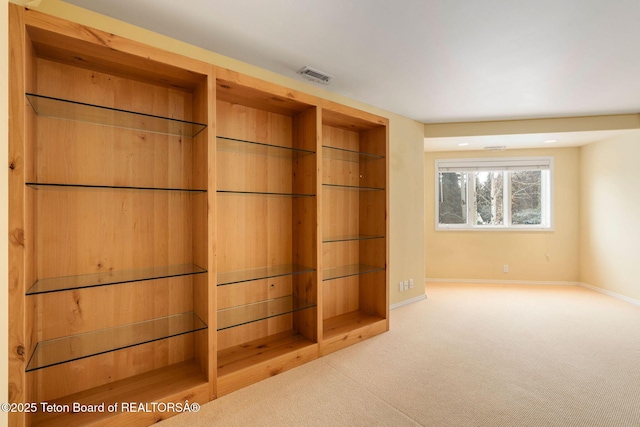 closet featuring visible vents