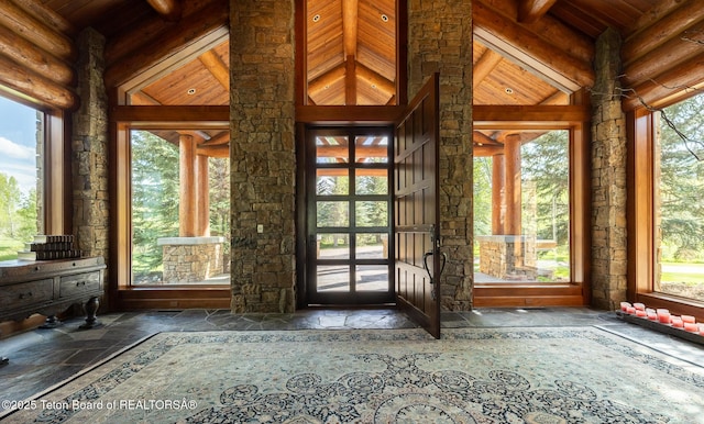 1525 S Thunder Rd, Wilson, WY 83014 - view of unfurnished sunroom