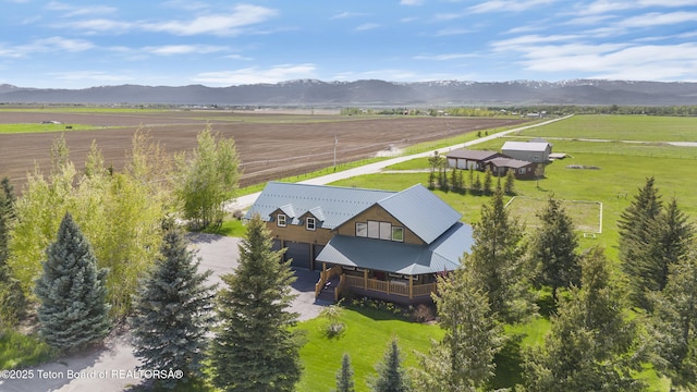 980 S 1000 E, Driggs, ID 83455 - aerial view of sparsely populated area featuring mountains