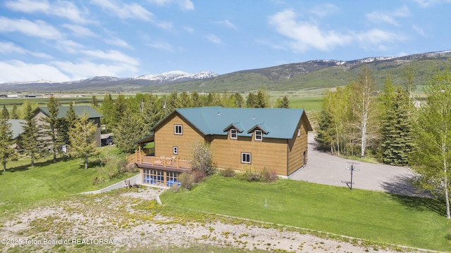 980 S 1000 E, Driggs, ID 83455 - view from above of property with a mountainous background