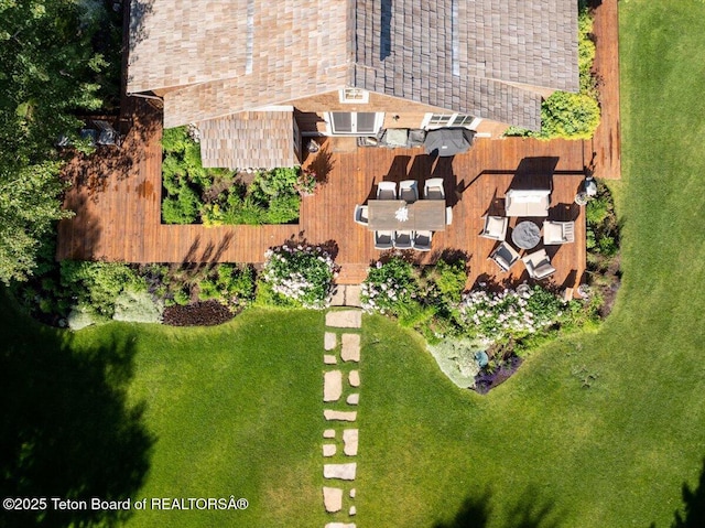 3300 N Trapper Ln, Wilson, WY 83014 - aerial view of property and surrounding area