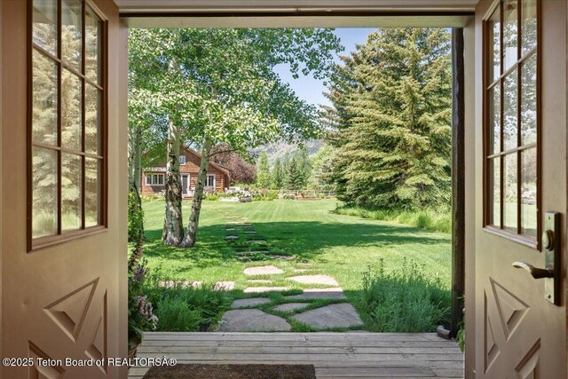 3300 N Trapper Ln, Wilson, WY 83014 - view of entryway