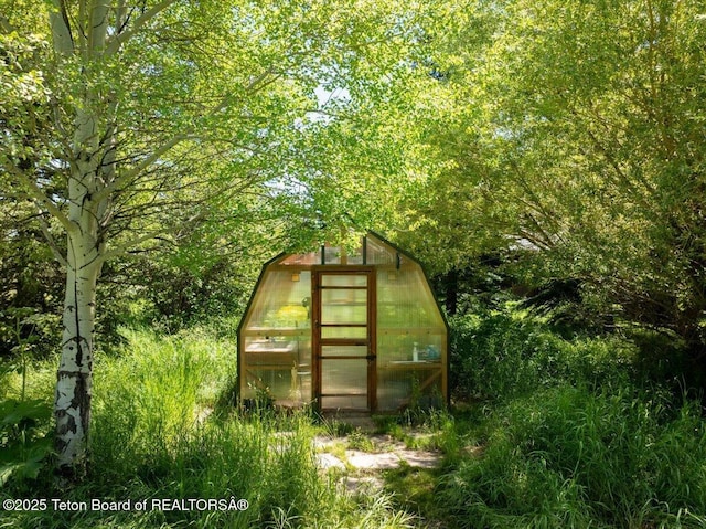 3300 N Trapper Ln, Wilson, WY 83014 - view of greenhouse