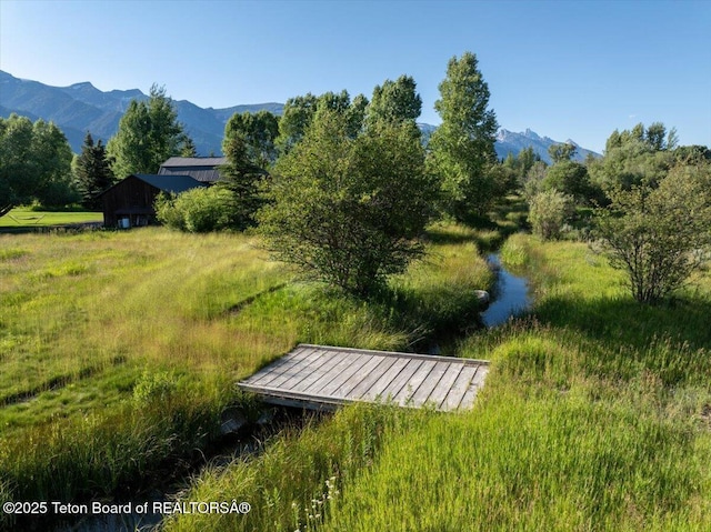 3300 N Trapper Ln, Wilson, WY 83014 - view of property's community with a mountain view