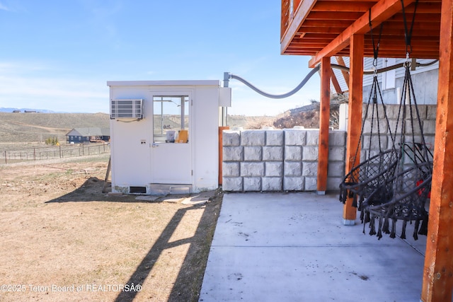 50 Shriver Ln, Pinedale, WY 82941 - view of outbuilding featuring fence