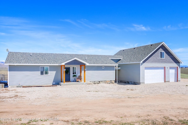 50 Shriver Ln, Pinedale, WY 82941 - view of front of home with an attached garage
