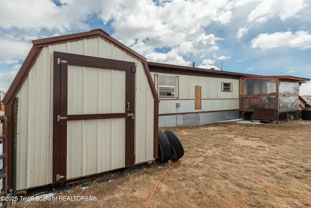 44 12th St, Marbleton, WY 83113 - view of shed