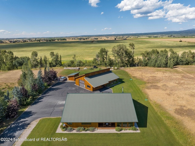 1820 Fall Line Dr, Driggs, ID 83422 - drone / aerial view with a rural view