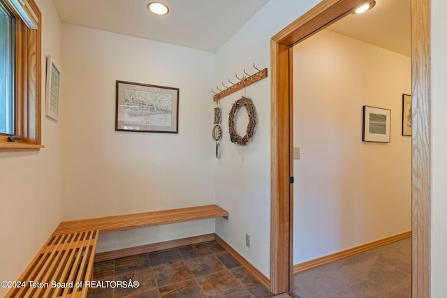 1820 Fall Line Dr, Driggs, ID 83422 - hall with recessed lighting and baseboards