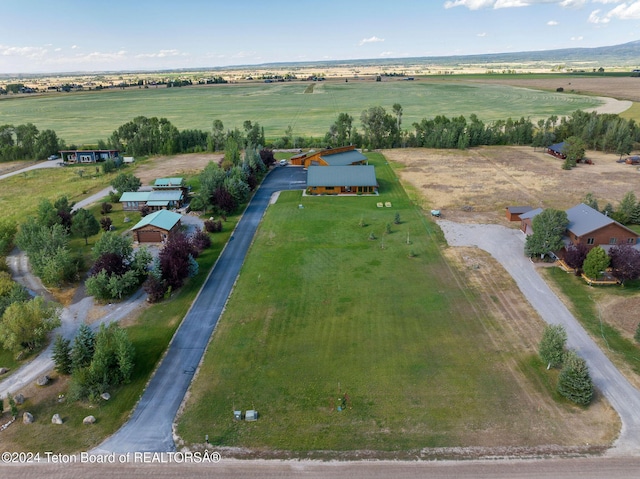1820 Fall Line Dr, Driggs, ID 83422 - birds eye view of property featuring a rural view