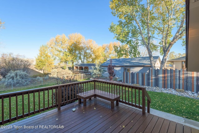 17 C B Ln, Pinedale, WY 82941 - view of deck