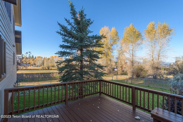 17 C B Ln, Pinedale, WY 82941 - view of wooden deck