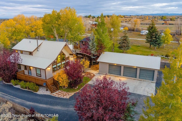 17 C B Ln, Pinedale, WY 82941 - aerial view of property and surrounding area