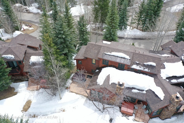 3723 W Michael Dr Unit 13, Teton Village, WY 83025 - view of snowy aerial view