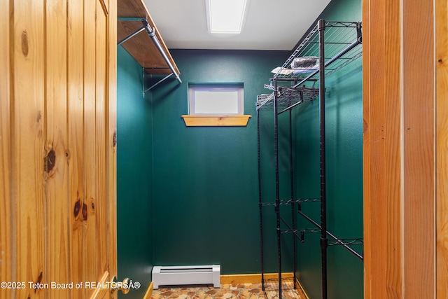 708 Palisades Ln, Alpine, WY 83128 - spacious closet with a baseboard radiator