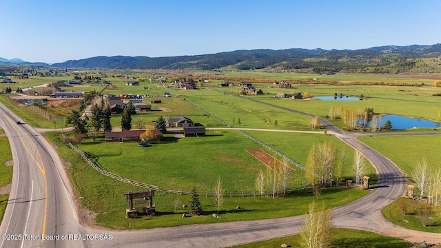 102295 US Highway 89, Thayne, WY 83127 - aerial view of sparsely populated area with a water and mountain view