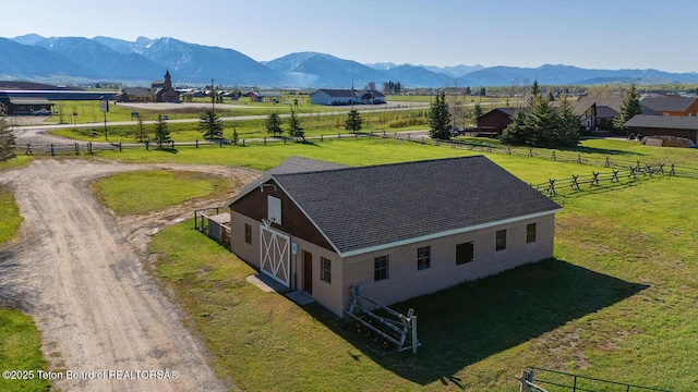 102295 US Highway 89, Thayne, WY 83127 - overview of rural landscape with mountains