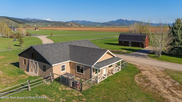 102295 US Highway 89, Thayne, WY 83127 - view of rural area featuring a mountainous background