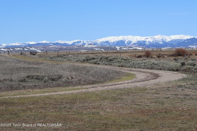 15 E Elk Horn Rd, Daniel, WY 83115 - view of mountain background with rural landscape