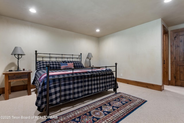 4053 S Adams Rd, Driggs, ID 83422 - bedroom featuring carpet floors and recessed lighting