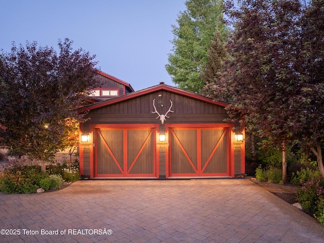 4053 S Adams Rd, Driggs, ID 83422 - view of garage