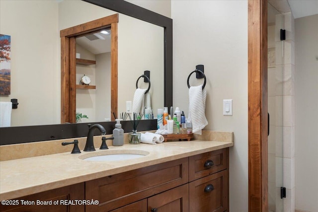 3375 W Killdeer Rd, Jackson, WY 83001 - bathroom featuring vanity