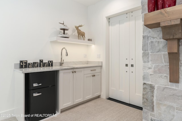 1070 Horseshoe Ln, Driggs, ID 83422 - view of indoor wet bar