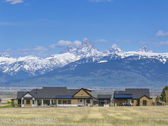 1070 Horseshoe Ln, Driggs, ID 83422 - view of mountain background