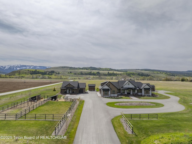 1070 Horseshoe Ln, Driggs, ID 83422 - view of rural area featuring mountains