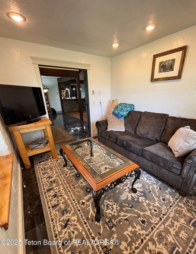 125 Wagon Rut Ln, Auburn, WY 83111 - living room with recessed lighting