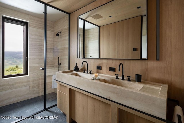 2205 W Pemmican Rd, Jackson, WY 83001 - full bath with walk in shower and double vanity