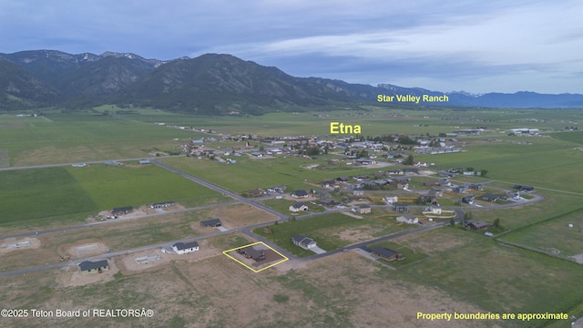969 Caribou Peak Loop, Etna, WY 83118 - view of mountain backdrop featuring rural landscape