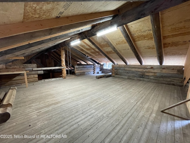 777 Richardson Creek Rd, Afton, WY 83110 - view of unfinished attic