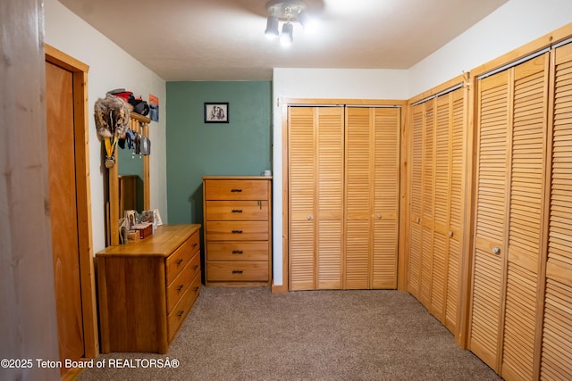 362 Snowmobile Ln, Daniel, WY 83115 - carpeted bedroom with two closets
