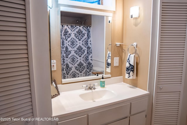 362 Snowmobile Ln, Daniel, WY 83115 - bathroom featuring a closet and vanity