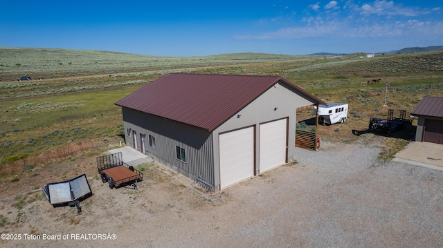 362 Snowmobile Ln, Daniel, WY 83115 - view of outdoor structure featuring a rural view