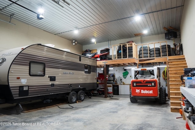 362 Snowmobile Ln, Daniel, WY 83115 - view of garage