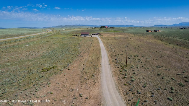 362 Snowmobile Ln, Daniel, WY 83115 - overview of rural landscape