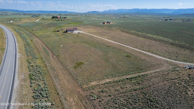 362 Snowmobile Ln, Daniel, WY 83115 - view of rural area featuring a mountain backdrop