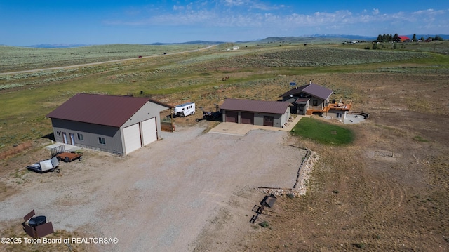 362 Snowmobile Ln, Daniel, WY 83115 - overview of rural landscape