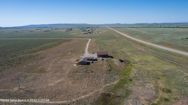 362 Snowmobile Ln, Daniel, WY 83115 - view of rural area featuring a mountain backdrop