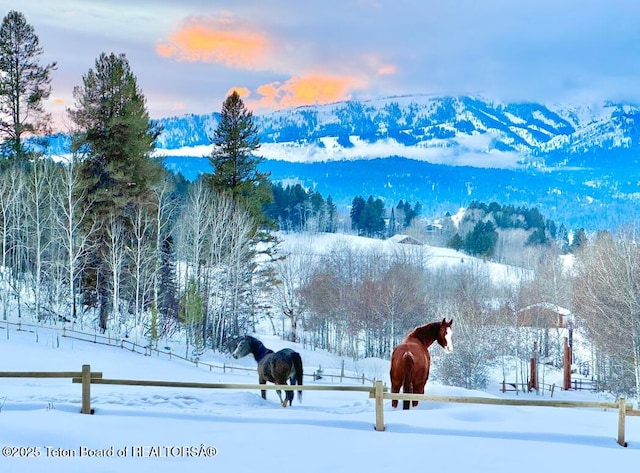800 Dell Crk, Alpine, WY 83128 - mountain view