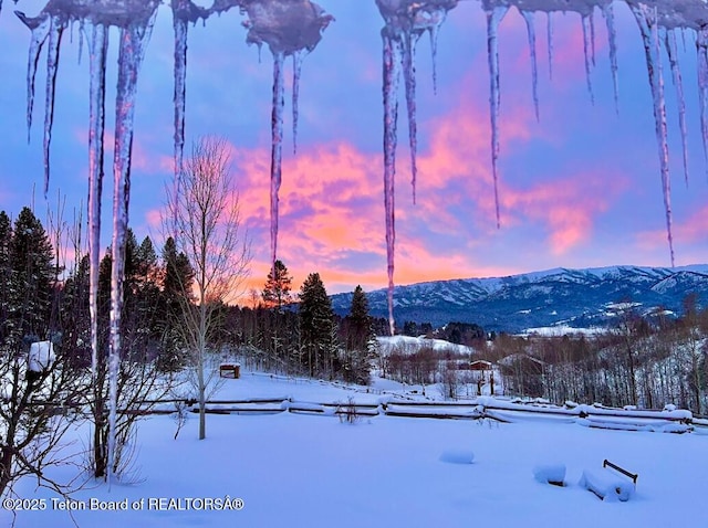 800 Dell Crk, Alpine, WY 83128 - mountain view