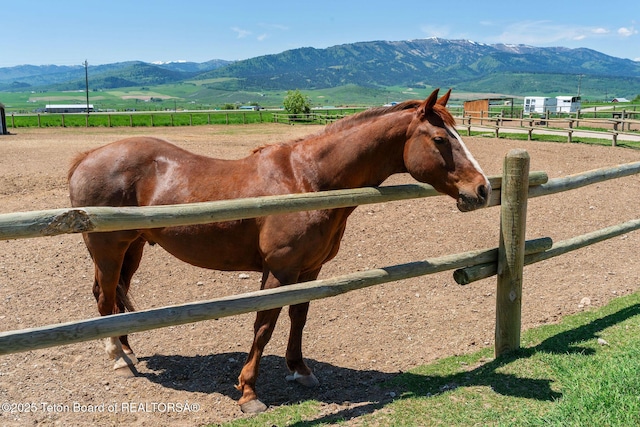 86 Hawks Rest Rd, Etna, WY 83118 - stable with a rural view and a mountain view