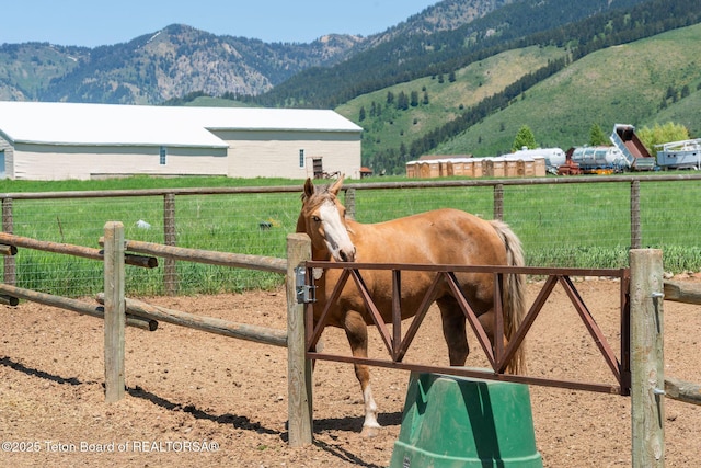 86 Hawks Rest Rd, Etna, WY 83118 - view of mountain background featuring rural landscape and agricultural land